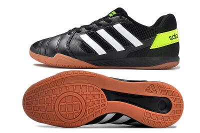 Adidas Top Sala IC Low-Tops Football Shoes - Black/White/Yellow