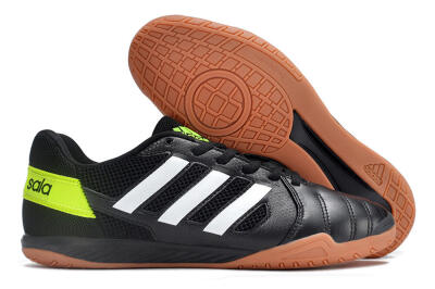 Adidas Top Sala IC Low-Tops Football Shoes - Black/White/Yellow
