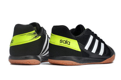 Adidas Top Sala IC Low-Tops Football Shoes - Black/White/Yellow