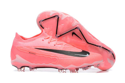Nike Phantom GX Elite FG Low-Tops Football Boots - Pink/Black/White