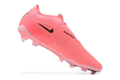 Nike Phantom GX Elite FG Low-Tops Football Boots - Pink/Black/White