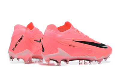Nike Phantom GX Elite FG Low-Tops Football Boots - Pink/Black/White