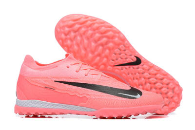 Nike Phantom GX Elite TF Low-Tops Football Shoes - Pink/Black/White
