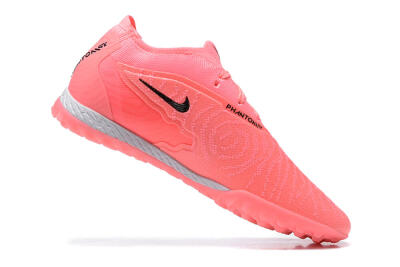 Nike Phantom GX Elite TF Low-Tops Football Shoes - Pink/Black/White