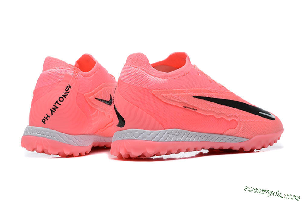 Nike Phantom GX Elite TF Low-Tops Football Shoes - Pink/Black/White 9