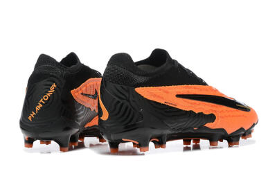 Nike Phantom GX Elite FG Low-Tops Football Boots - Orange/Black/Gold