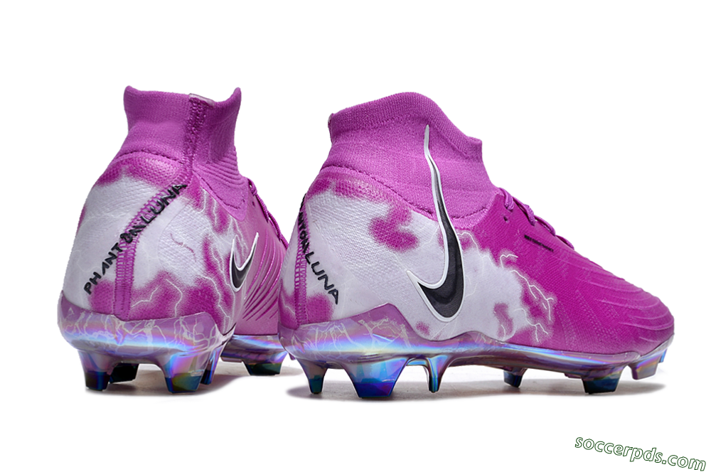 Nike Phantom Luna Elite SE NU FG High-Tops Football Boots - Fuchsia Dream/Barely Grape 6