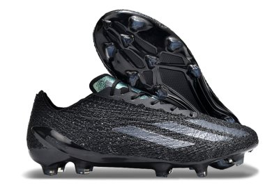 Adidas X Crazyfast Strung+ FG Low-Tops Football Boots - Black/White