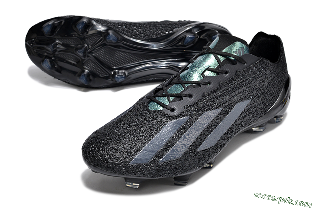 Adidas X Crazyfast Strung+ FG Low-Tops Football Boots - Black/White 3