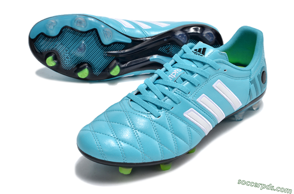 Adidas Adipure 11 PRO X PD25 TRX FG Low-Tops Football Boots - Blue/White/Black 3