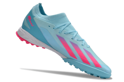 Adidas X Crazyfast.3 TF Low-Tops Football Shoes - Flash Aqua/Lucid Pink/Lucid Cyan