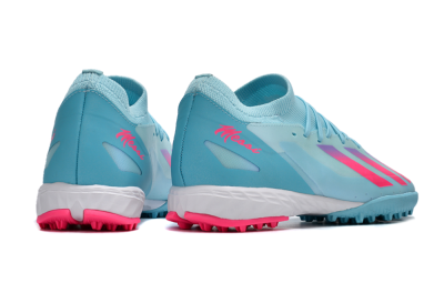 Adidas X Crazyfast.3 TF Low-Tops Football Shoes - Flash Aqua/Lucid Pink/Lucid Cyan