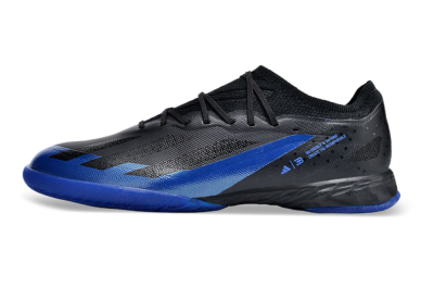 Adidas X Crazyfast.1 IC Low-Tops Football Shoes - Blue/Black