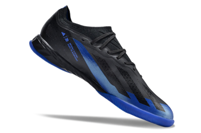 Adidas X Crazyfast.1 IC Low-Tops Football Shoes - Blue/Black