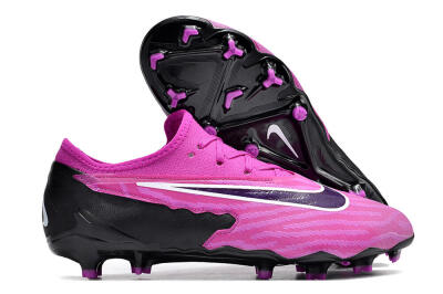 Nike Phantom GX Academy FG Low-Tops Football Boots - Pink/Purple/Black