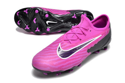 Nike Phantom GX Academy FG Low-Tops Football Boots - Pink/Purple/Black