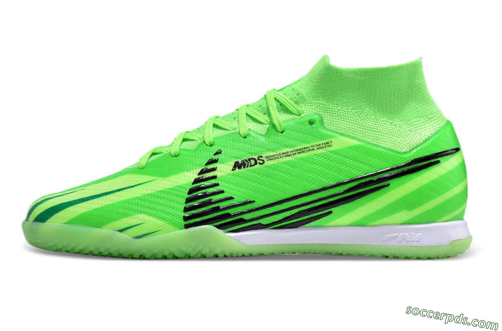 Nike Air Zoom Mercurial Superfly 9 Elite Dream Speed 2024 IC High-Tops Football Shoes - Yellow/Green/Black 2