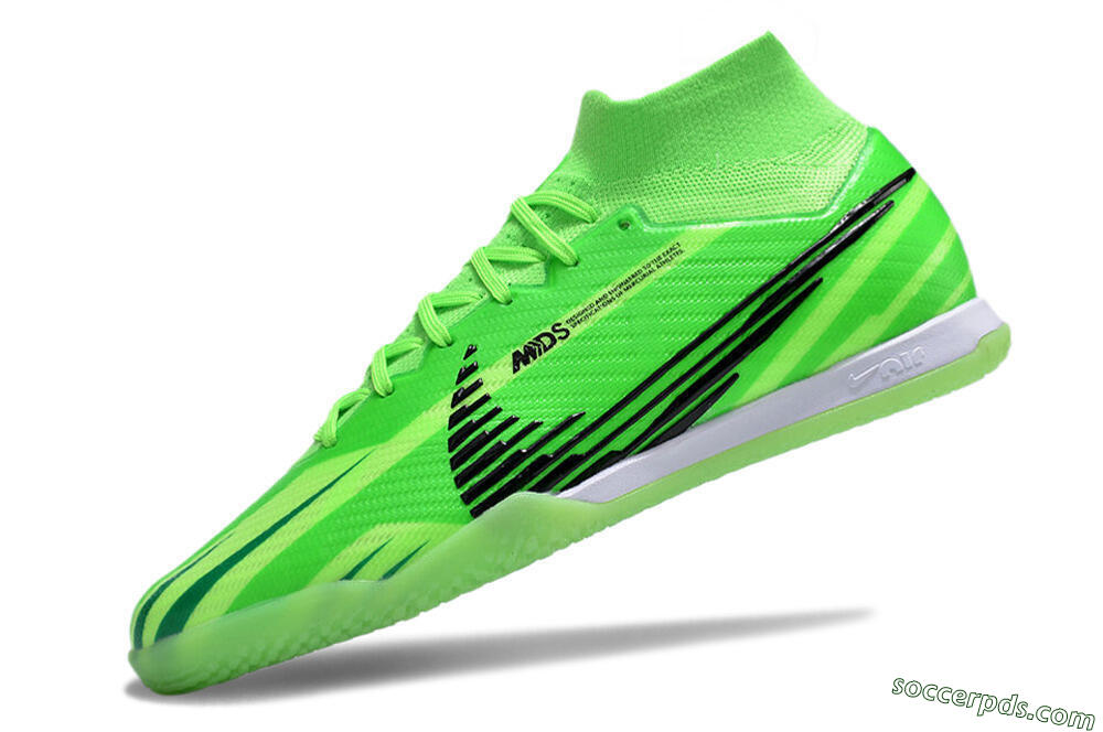 Nike Air Zoom Mercurial Superfly 9 Elite Dream Speed 2024 IC High-Tops Football Shoes - Yellow/Green/Black 5