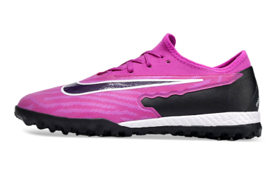 Nike React Phantom GX Pro TF Low-Tops Football Shoes - Pink/Purple/Black