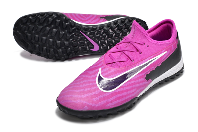 Nike React Phantom GX Pro TF Low-Tops Football Shoes - Pink/Purple/Black