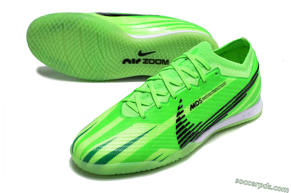 Nike Air Zoom Mercurial Vapor 15 Elite Dream Speed 2024 IC Low-Tops Football Shoes - Yellow/Green/Black 3