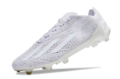 Adidas X Crazyfast Strung+ FG Low-Tops Football Boots - White/Beige