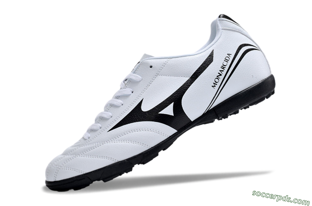 Mizuno Monarcida Neo Ckassic TF Low-Tops Football Shoes - White/Black 6