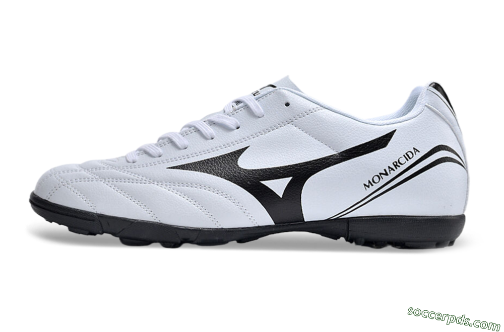 Mizuno Monarcida Neo Ckassic TF Low-Tops Football Shoes - White/Black 1