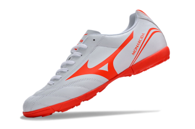 Mizuno Monarcida Neo Ckassic TF Low-Tops Football Shoes - White/Red