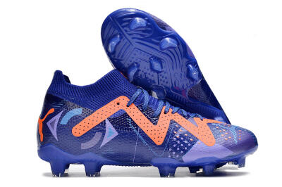 Puma Future Ultimate FG Low-Tops Football Boots - Blue/Orange
