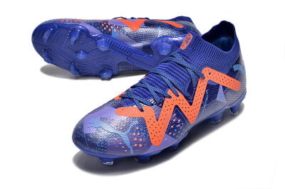 Puma Future Ultimate FG Low-Tops Football Boots - Blue/Orange