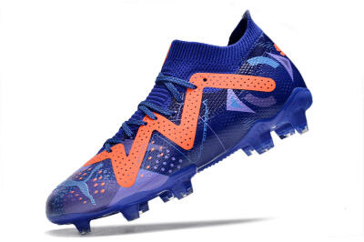 Puma Future Ultimate FG Low-Tops Football Boots - Blue/Orange