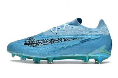 Nike Phantom GX Elite FG Low-Tops Football Boots - Blue/Black/Gold