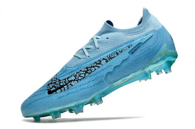 Nike Phantom GX Elite FG Low-Tops Football Boots - Blue/Black/Gold