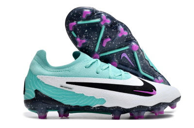 Nike Phantom GX Elite Peak Ready FG Low-Tops Football Boots - Turquoise/Black/Fuchsia Dream/White