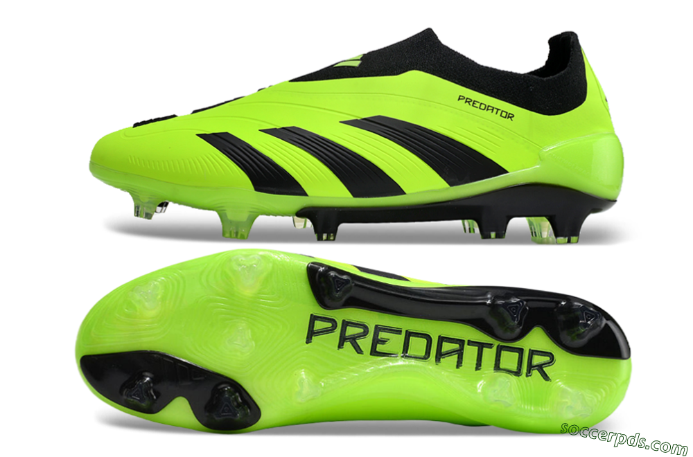 Adidas Predator Accuracy+ FG Low-Tops Football Boots - Yellow/Black 0