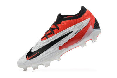 Nike Phantom GX Elite FG Low-Tops Football Boots - White/Red/Black