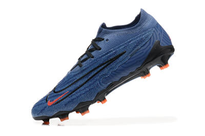 Nike Phantom GX Elite FG Low-Tops Football Boots - Blue/Orange/Black