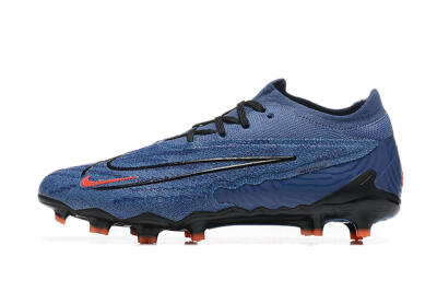 Nike Phantom GX Elite FG Low-Tops Football Boots - Blue/Orange/Black