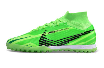 Nike Air Zoom Mercurial Superfly 9 Elite TF High-Tops Football Shoes - Green/Black/Whtie