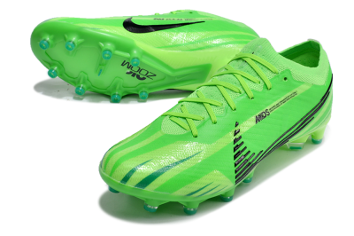 Nike Air Zoom Mercurial Vapor 15 Elite AG Low-Tops Football Boots - Green/Black