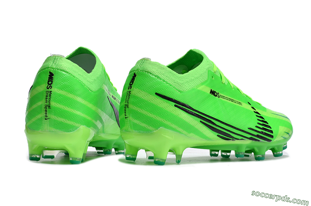 Nike Air Zoom Mercurial Vapor 15 Elite AG Low-Tops Football Boots - Green/Black 6