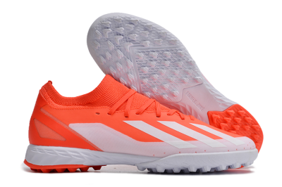 Adidas X Crazyfast.1 TF Low-Tops Football Shoes - Red/White