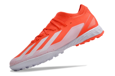 Adidas X Crazyfast.1 TF Low-Tops Football Shoes - Red/White