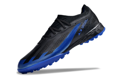Adidas X Crazyfast.1 TF Low-Tops Football Shoes - Black/Blue