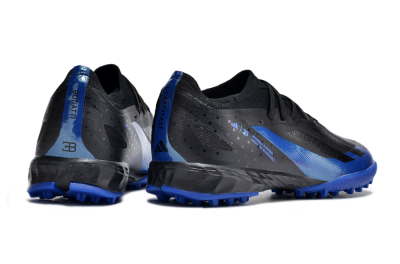 Adidas X Crazyfast.1 TF Low-Tops Football Shoes - Black/Blue