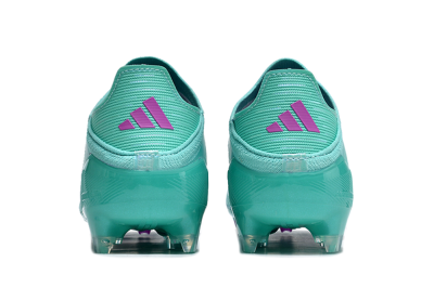 Adidas F50 Adizero FG Low-Tops Football Boots - Jade/Purple/Blue