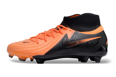 Nike Phantom Luna Elite NU FG High-Tops Football Boots - Orange/Black