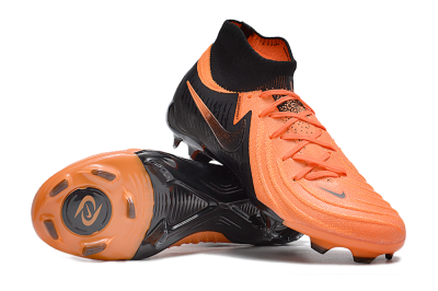 Nike Phantom Luna Elite NU FG High-Tops Football Boots - Orange/Black