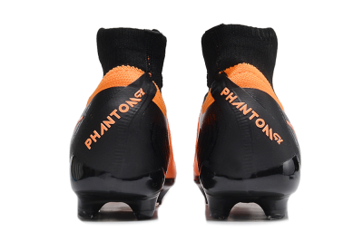Nike Phantom Luna Elite NU FG High-Tops Football Boots - Orange/Black